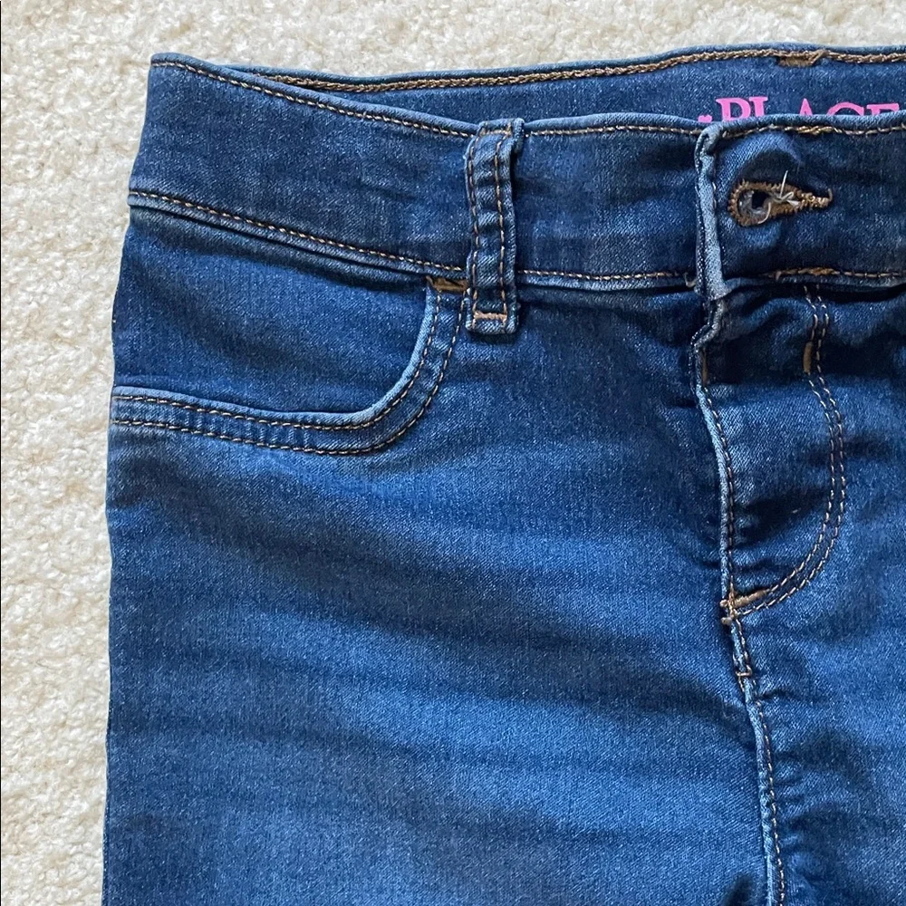 THE CHILDREN’S PLACE UEC Girls Size 10 Dark Blue Jean leggings